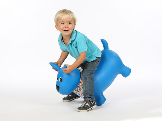 Ludi Hopfen Hopfen Hund Bouncing Dog für 1+ Jahr alt Jahre Blau 48cm.