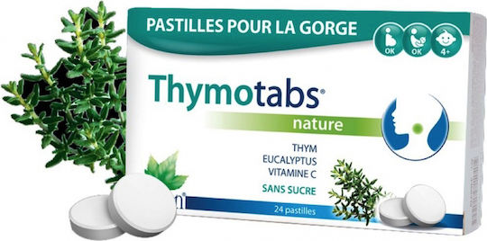 Tilman Thymotabs Nature Καραμέλες Χωρίς Ζάχαρη 25τμχ