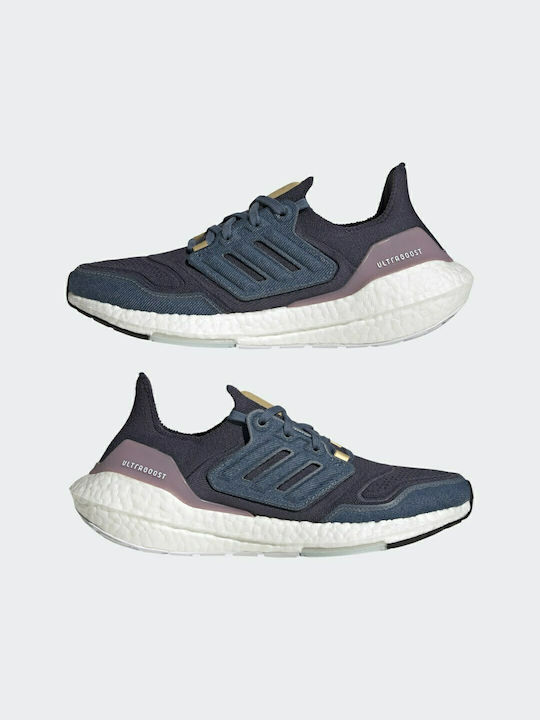 Ultraboost 22 Damen Sportschuhe Laufen Shadow Navy / Wonder Steel / Magic Mauve