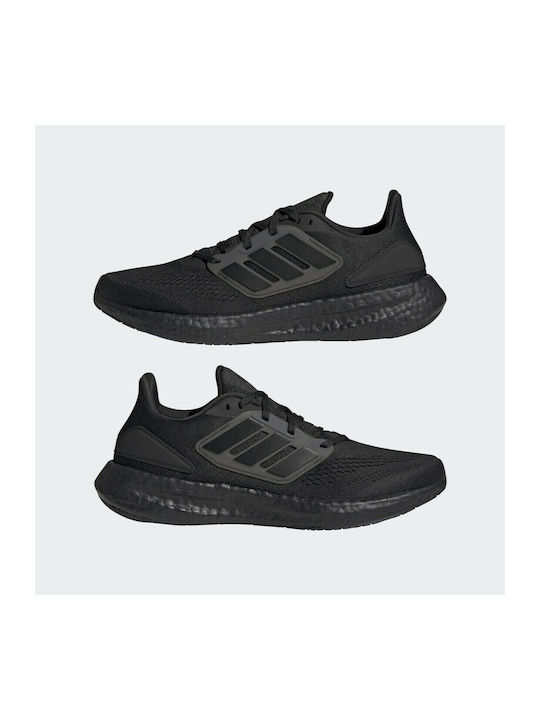 Pureboost 22 Herren Sportschuhe Laufen Core Black / Lucid Lime