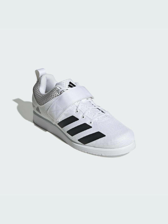 Adidas Powerlift 5 Ανδρικά Αθλητικά Παπούτσια Crossfit Cloud White / Core Black / Grey Two