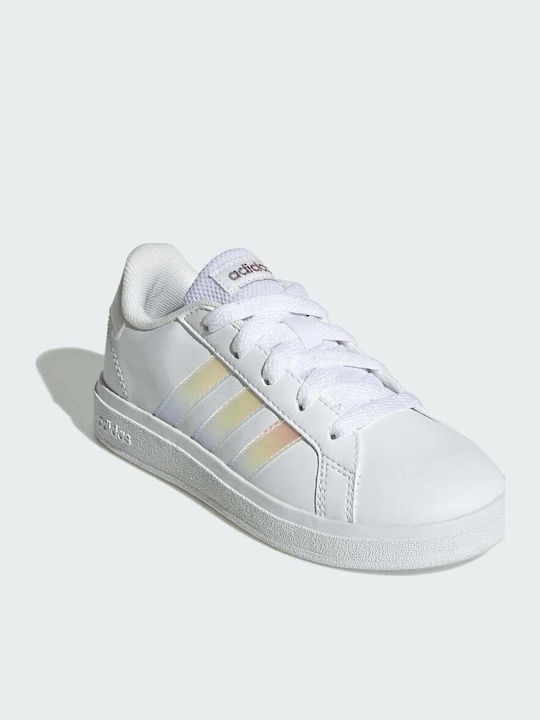 Grand Court GRAND COURT 2.0 K Kids Sneakers Cloud White / Iridescent