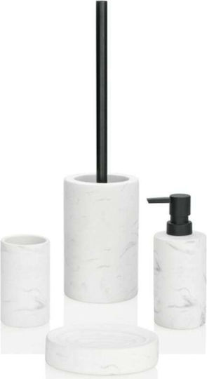 Andrea House Επιτραπέζιο Dispenser Κεραμικό Λευκό 250ml