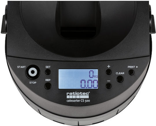 Ratiotec CS 500 Money Counter with Speed 500 Coins per Minute