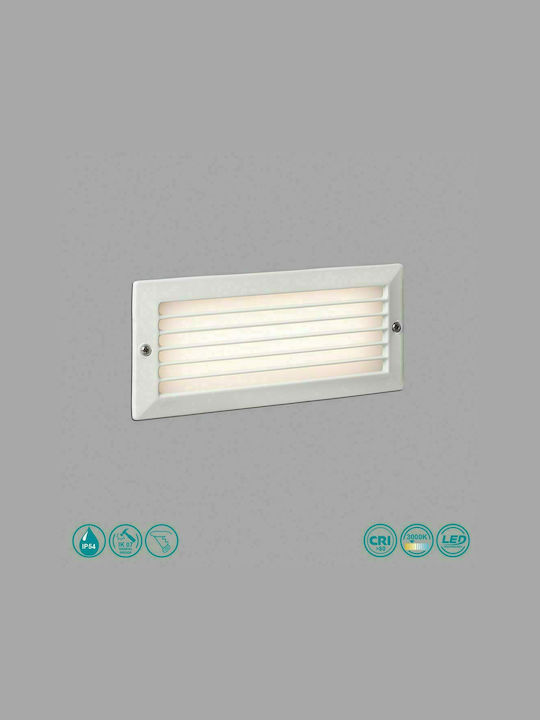 Faro Barcelona Stripe-1 Επιτοίχια Εξωτερική Πλαφονιέρα LED IP54 5W 10x23.3εκ.