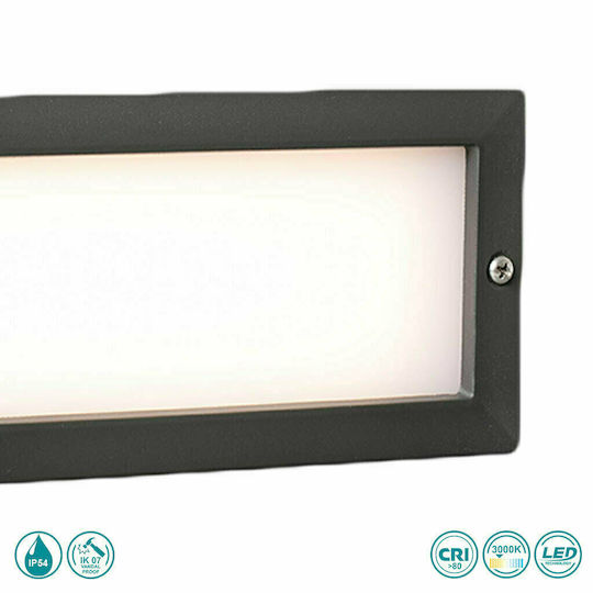 Faro Barcelona Stripe-2 Επιτοίχια Εξωτερική Πλαφονιέρα LED IP54 5W 10x23.3εκ.