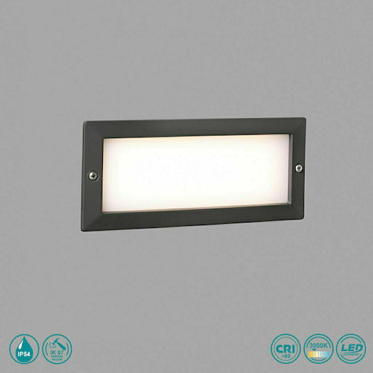 Faro Barcelona Stripe-2 Επιτοίχια Εξωτερική Πλαφονιέρα LED IP54 5W 10x23.3εκ.