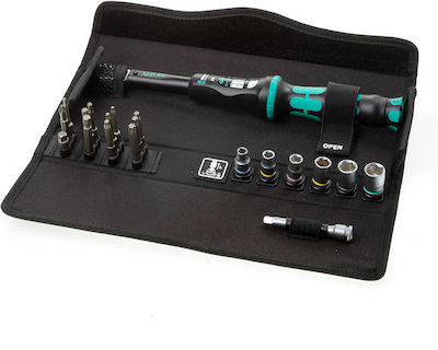 Wera Click-Torque A6 2.5-25 Nm Ratschen- & Steckschlüssel-Sets 1\4" 20Stück