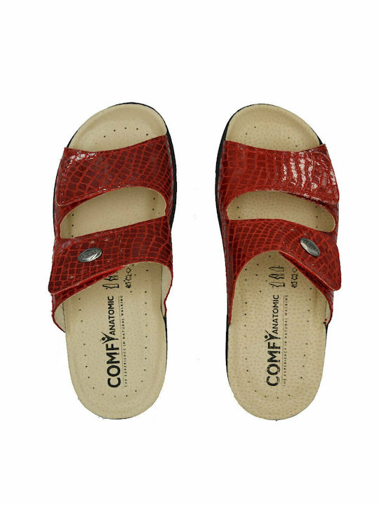 Comfy Anatomic Anatomic Women's Slippers In Red Colour