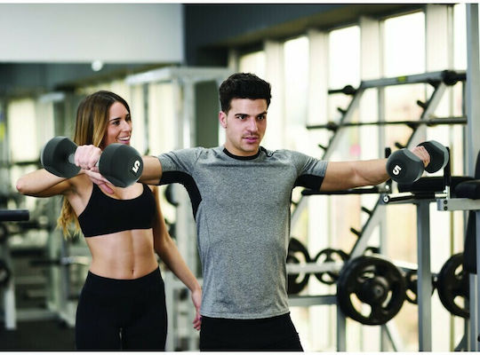 Amaya Rubber Dumbbells Комплект варели гумени 2бр Общо тегло 12.5кг