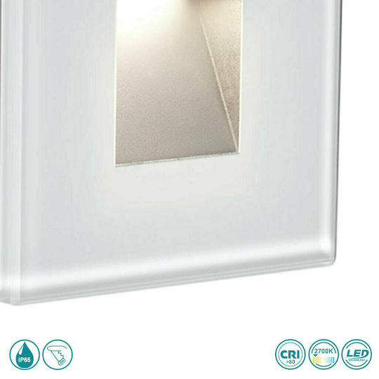 Faro Barcelona Dart Wall-Mounted Outdoor Spot Light LED IP65 2W 8x8εκ.