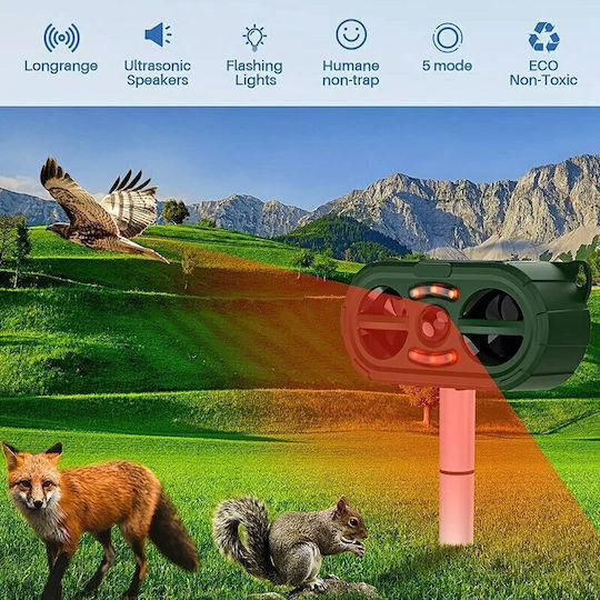 Bird And Rodent Repellent Solar Powered