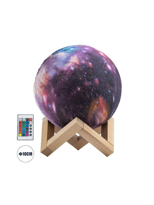 GloboStar Callisto Lustră Decorativă Lumină de Lună Multicolor
