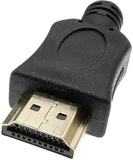 A-LAN HDMI 2.0 Cable HDMI male - HDMI male 1.5m Black