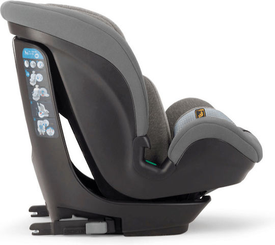 Inglesina Caboto Baby Car Seat i-Size with Isofix Moon Grey 9-36 kg