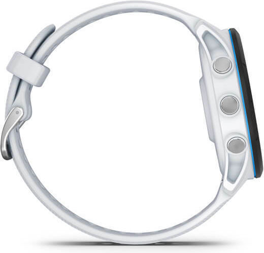 Garmin Forerunner 255 Music 46mm Αδιάβροχο Smartwatch με Παλμογράφο (Whitestone)