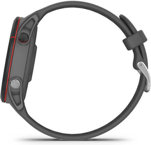 Garmin Forerunner 255 46mm Αδιάβροχο Smartwatch με Παλμογράφο (Slate Gray)