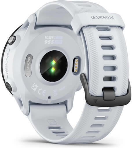 Garmin Forerunner 955 Solar 46mm Rezistent la apă Smartwatch (Whitestone)