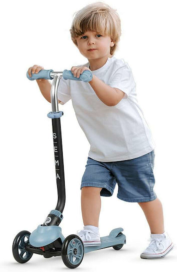 Q Play Kinderroller Sema Pearl 3 in 1 3-Rad mit Sitz für 2+ Jahre Hellblau