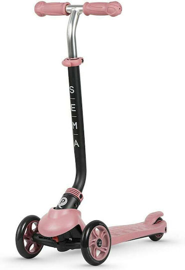 Q Play Kinderroller Sema Pearl 3 in 1 3-Rad mit Sitz für 2+ Jahre Rosa