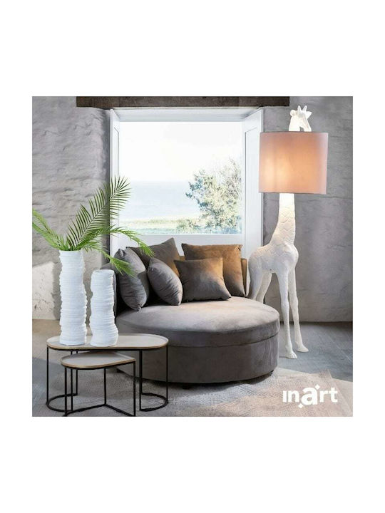 Inart Vintage Stehlampe H180cm. Gray