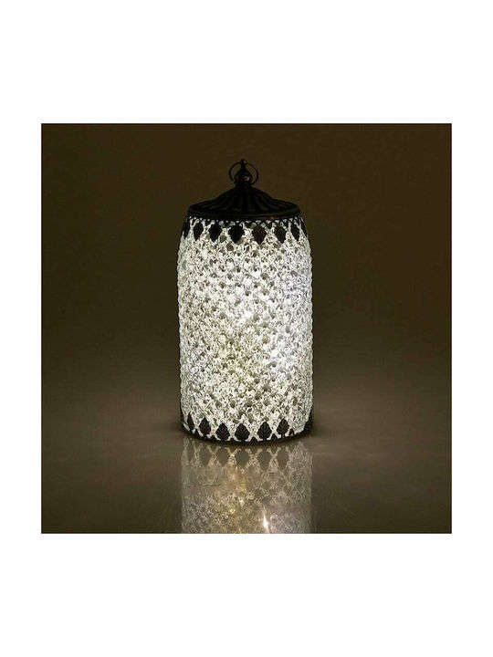 Inart Decorative Lamp Lattern LED Battery White