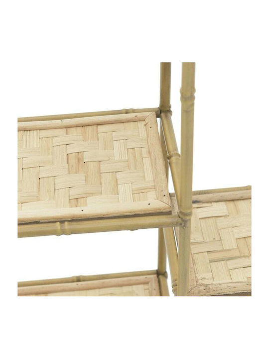 Shelf Wall Gold 78x15x68cm