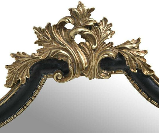 Inart 3-95-167-0001 Καθρέπτης Μαύρος-Χρυσός 41x21cm Inart 3-95-167-0001 Καθρέπτης Μαύρος-Χρυσός 41x21cm