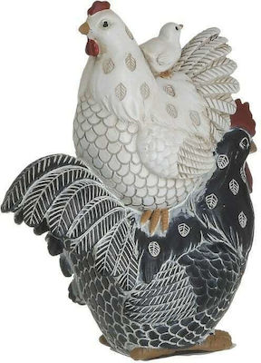 Inart Easter Chicken Polyresin 16x14x7pcs