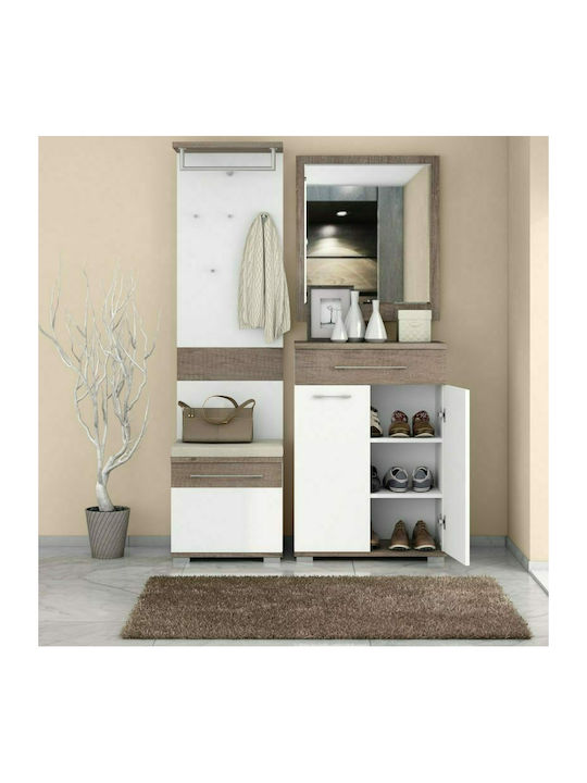 Polihome Celeste Ράφι Ντουλάπας από Μοριοσανίδα 65x32x32cm 161586549 2τμχ