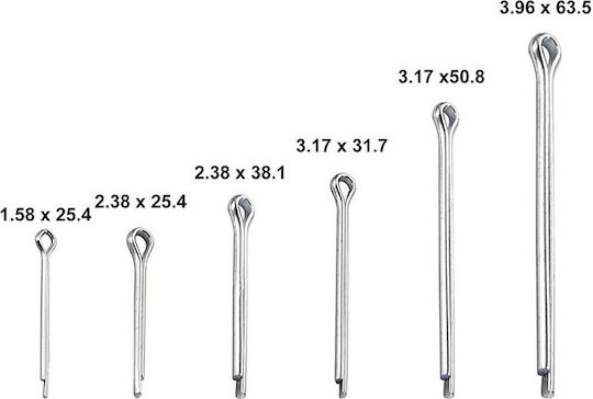 SKS Tools Ασφάλειες Κοπίλιες 40000427 555τμχ
