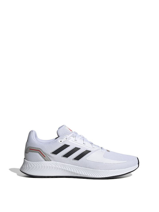 Adidas Runfalcon 2.0 Ανδρικά Αθλητικά Παπούτσια Running Λευκά