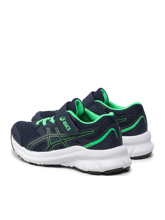 Jolt 3 Ps Kids Sports Shoes Running with Hoop & Loop Closure Navy Blue