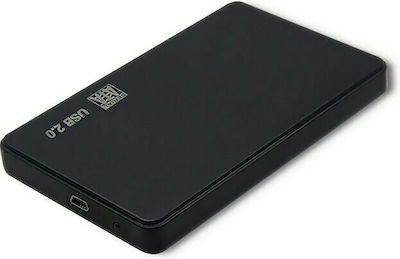 Qoltec Hard Drive Case 2.5" SATA III with connection USB 3.0 in Schwarz color