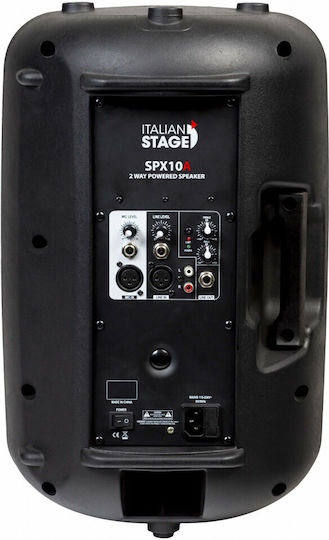 Italian Stage SPX10A Активен говорител 2 Брой шофьори 150W (Брой) Черен