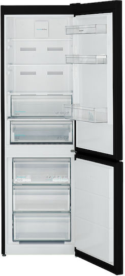 Sharp 331лт NoFrost В186xШ59.5xД65см. Черен SJ-BA10DMXBE BL