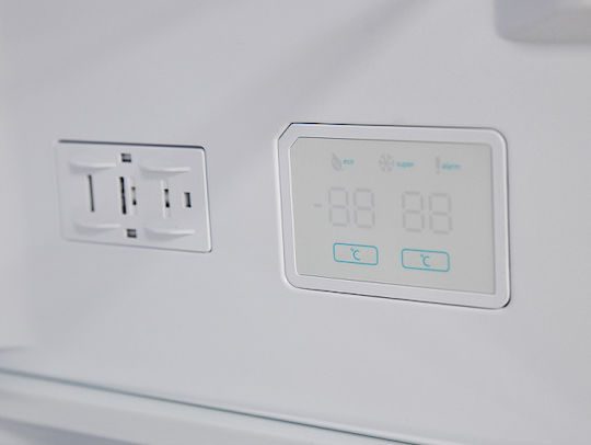 Sharp 331лт NoFrost В186xШ59.5xД65см. Черен SJ-BA10DMXBE BL