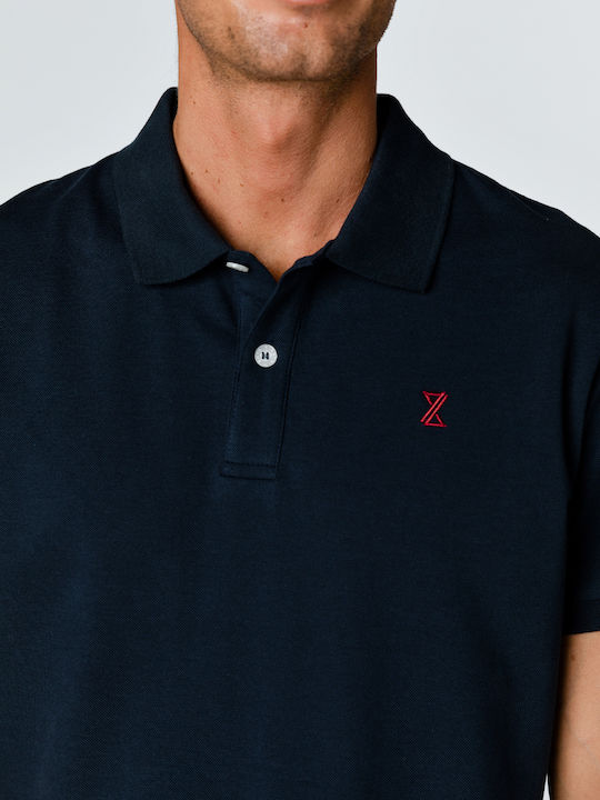 SSC-2-44 Polo Μπλούζα Κοντομάνικη Navy Μπλε