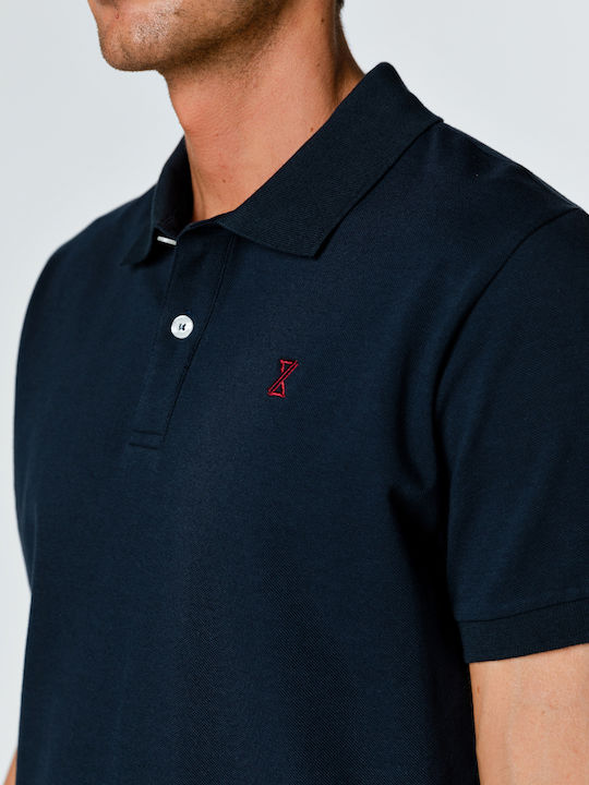 SSC-2-44 Polo Μπλούζα Κοντομάνικη Navy Μπλε