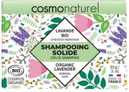 Cosmo Naturel Solid Organic Lavender Solid Shampoo For Normal Hair 85gr