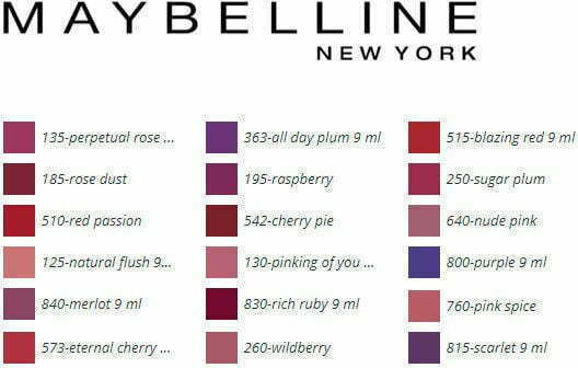 Maybelline Superstay 24 Hour Lip Colour Long Lasting Lichid Ruj Sheer 573 Eternal Cherry 10gr