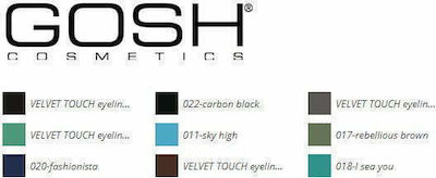 Gosh Velvet Touch Waterproof Eye Pencil 022 Carbon Black