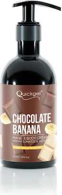 Quickgel Banana Chocolate Moisturizing Cream 300ml