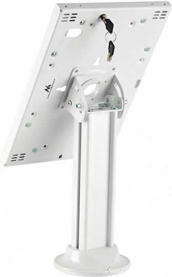 Maclean Energy MC-908W Tabletständer Schreibtisch bis 10.5" in Weiß Farbe