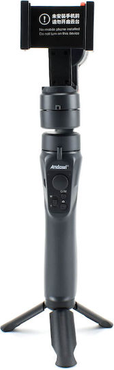 Andowl Q-YTF6 Phone Gimbal with 3 Axis Stabilization and 6 Operating Hours Gray