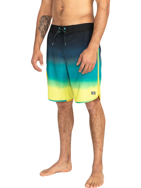 73 Fade Pro Men's Swimwear Bermuda Multicolour Striped