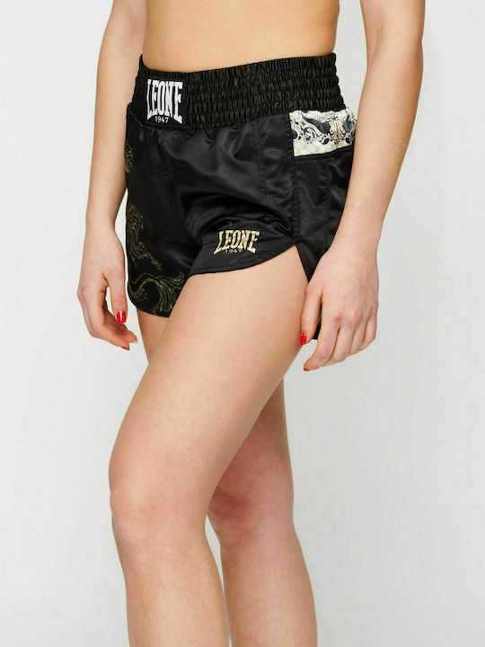 Leone Parthenope Shorts Kick/Thai-Boxen Schwarz