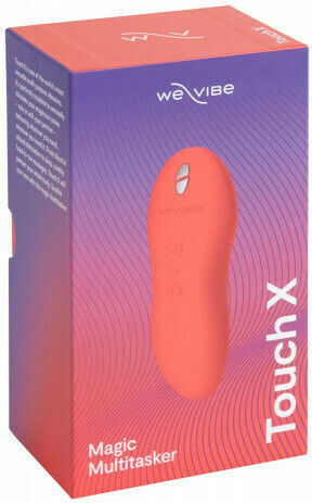 We-Vibe Touch X Crave Magic Multitasker Mini Δονητής Μασάζ με Απομακρυσμένο Έλεγχο 10cm Coral