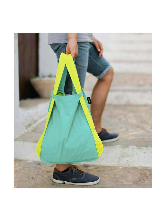 Notabag Υφασμάτινη Τσάντα για Ψώνια σε Γαλάζιο χρώμα