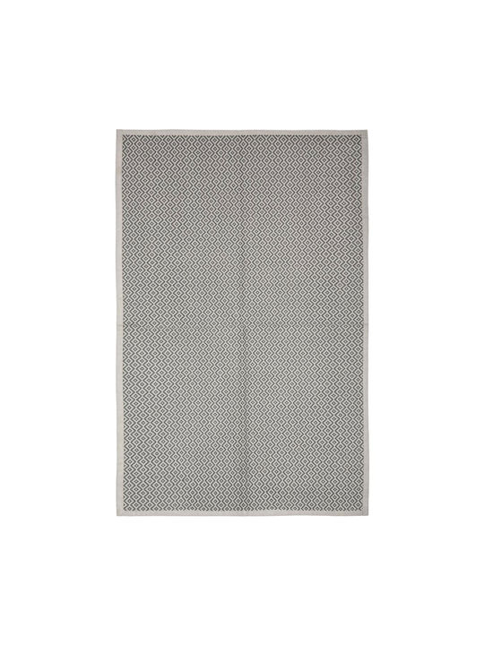 Atmosphera Kitchen Towels from 100% Cotton in Gray Color 70x45cm 3 Pieces